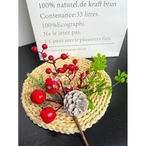 Cành thông trang trí Noel - Size từ 30cm đến 60cm - Cây giả, hoa lụa Decor trang trí nhà cửa