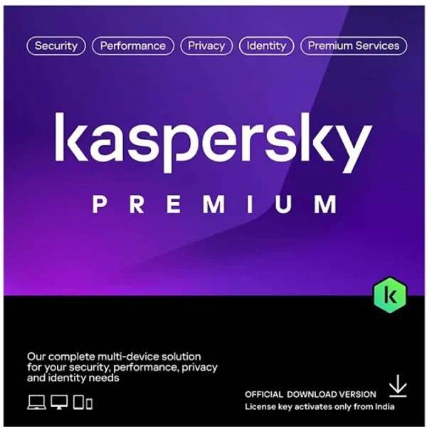 Phần mềm diệt virus Kaspersky Premium Cao Cấp - VPN Không Giới Hạn - Hàng Chính Hãng