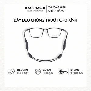 Dây đeo giữ chống trượt cho mắt kính chất liệu nhựa silicon, ôm sát vòng đầu KAMI NACHI