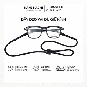 Dây đeo giữ kính KAMI NACHI chất liệu vải dù có lớp đệm silicon chuyên dụng chống rơi kính